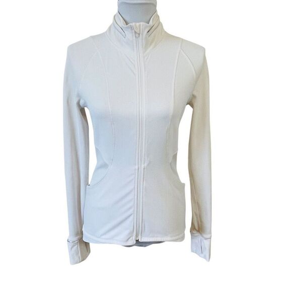 Lululemon Far and Free Jacket White Size 8 - Picture 1 of 13
